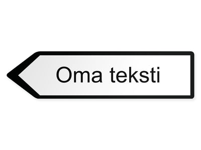 wegweiser-links-klein-eigener-text