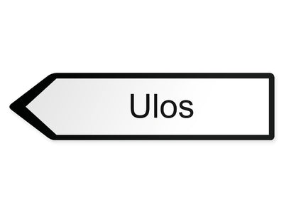 wegweiser-links-mittel-ausfahrt