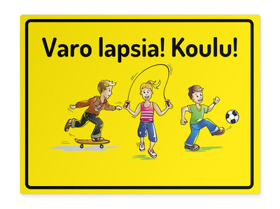 kinderschild-quer-kinder-vorsicht-schule-gelb